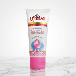 Ujooba Whitening Face Wash with Multivitamin – Extra White Magical Formula for Fairness & Acne Control (100ml)