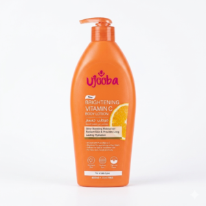 Ujooba Brightening Vitamin C Body Lotion – Glow Boosting Moisturizer for Radiant Skin (500ml)