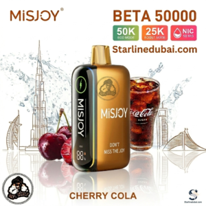 MisJoy Beta 50000 Disposable Vape Cherry Cola Flavor
