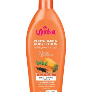 Ujooba Papaya Hand & Body Lotion with Vitamin E – Brightening Formula