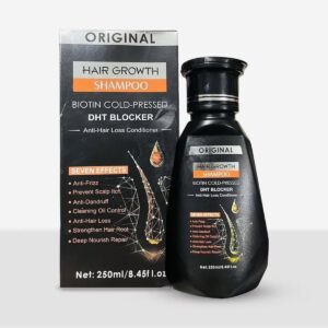 Original Hair Growth Shampoo (250ml)  Biotin Cold-Pressed DHT Blocker & Anti-Hair Loss Formula