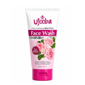 Ujooba Face Wash Daily Exfoliating Rose Petals