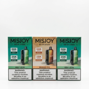 Vape MiSJoy Beta 50000 promo 3 pieces mango miny gum