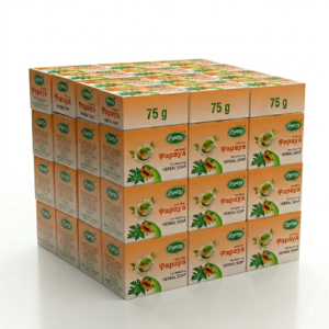 Pyary Original Papaya Skin Whitening Herbal Soap 12 Pieces
