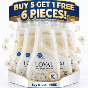 Loyal Fabric Softener & Refresher White Variant- 6-Piece Value Bundle 1500ml