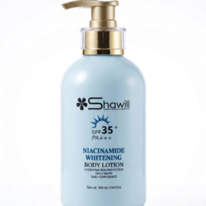 Shawill Niacinamide Whitening Body Lotion SPF35+ PA+++ Hydrating & Daily Glow Care (300ml)