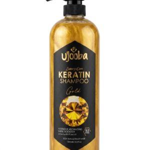 Ujooba Luxury Care Keratin Shampoo Gold – Intensive Hydrating Shine Booster 1000ml