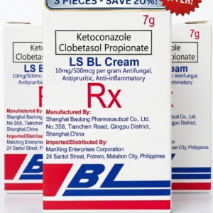 BL Cream Ketoconazole Clobetasol Propionate (7g) 3 pieces