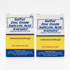 Sulfur Zinc Oxide Salicylic Acid 90g Katialis Medicated Soap promo 2 pieces