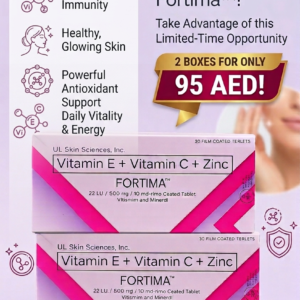 Fortima Vitamin E + Vitamin C + Zinc-2 pieces