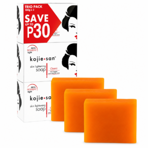Kojie San Skin Lightening Soap Classic Trio Pack 100g x 3