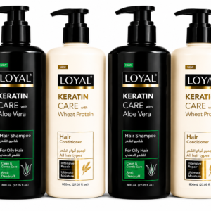 Loyal Keratin Care Shampoo & Conditioner Set 2 Sets-4 pisces