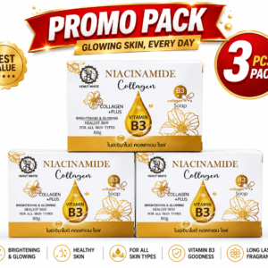 Niacinamide Collagen Soap Vitamin B3 Promo Pack 3 Pieces