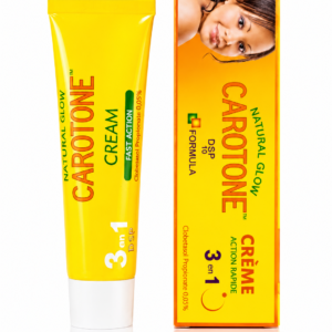 Carotone Natural Glow Crème Action Rapide 3 in 1 (DSP 10 Formula with Clobetasol Propionate 0,05%)