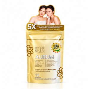 Hikari AURUM Premium Glutathione Skin Essentials | 14 Capsules